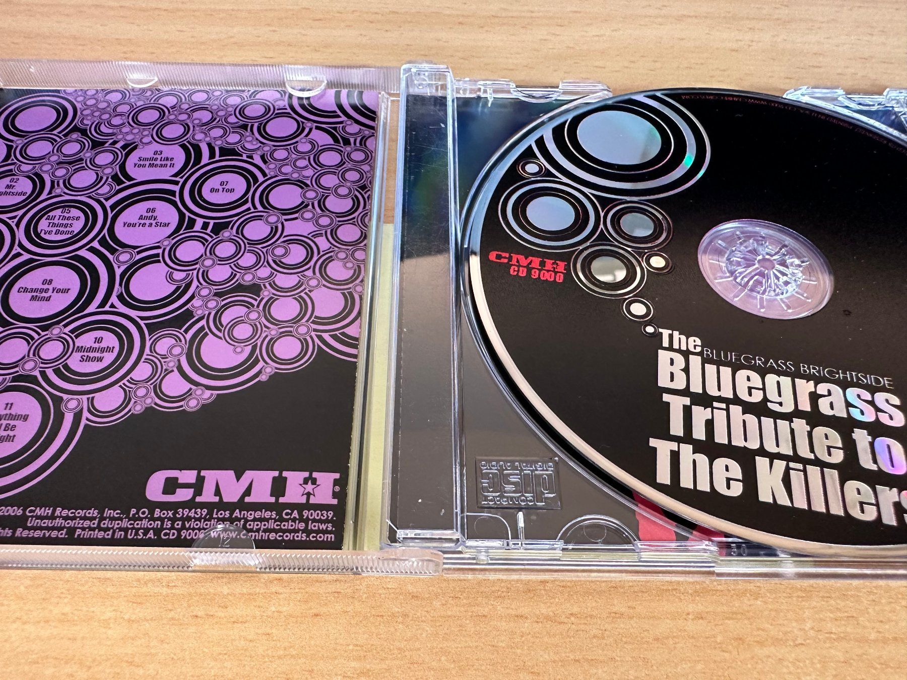 CD: The Bluegrass Tribute to the Killers – Usato da Rikon im Tösstal venduto da Alpenmutz 2