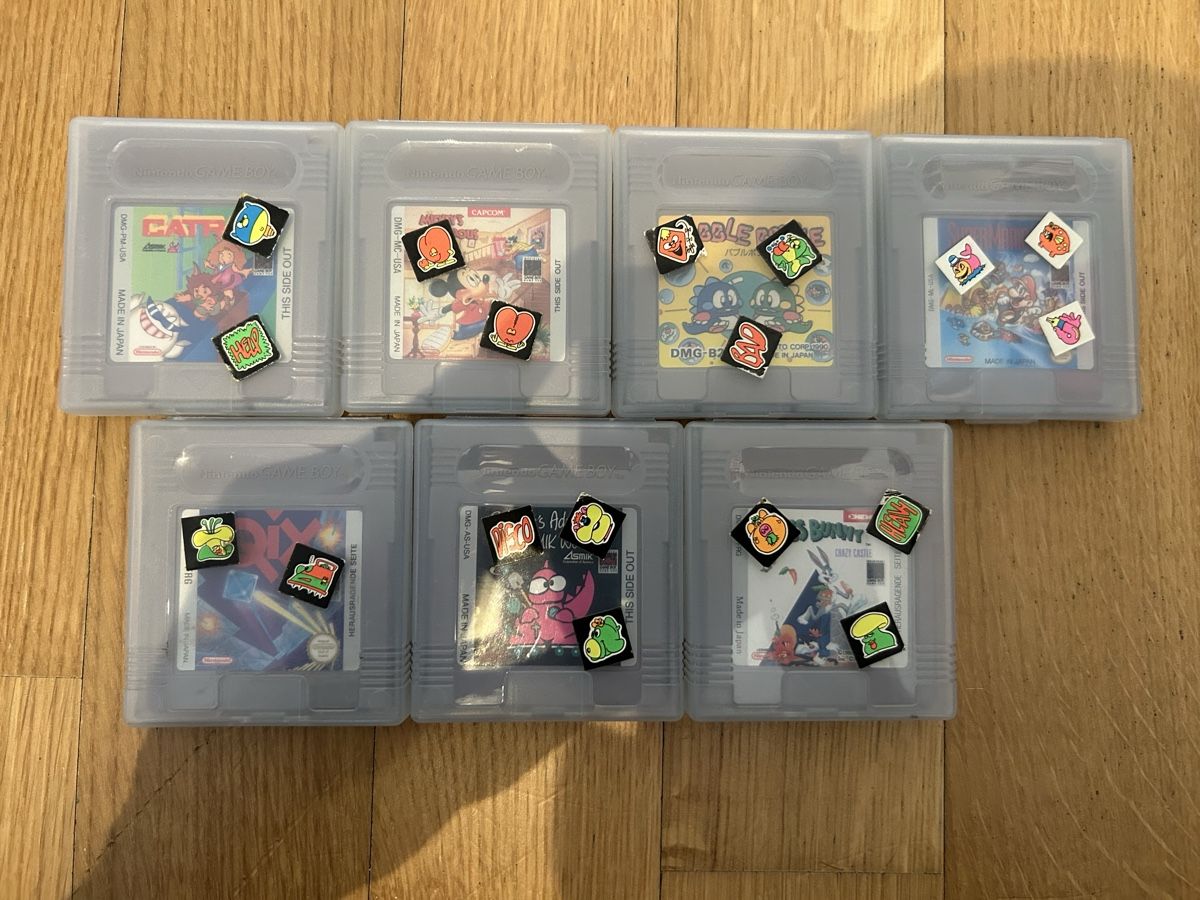 Giochi: Gameboy 7 Spiele / Catrap / Supermarioland usw. – Usato da Melchnau venduto da Robilu6 5
