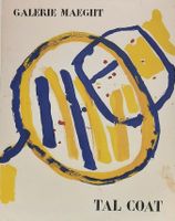 TAL COAT 1905 - 1985 AFFICHE ORIGINALE