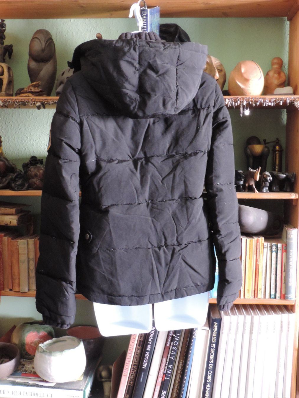 Giacche: doudoune noir avec plume – Usato da Genève venduto da Axelle333 5