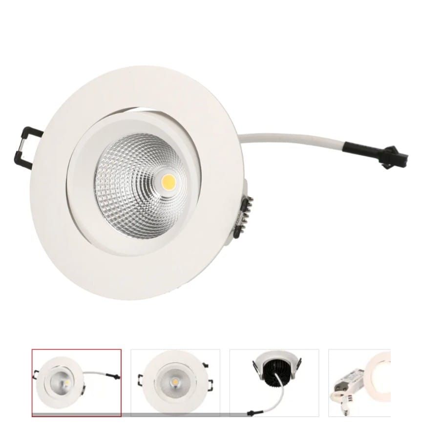 Lampade: 24 Stuck Led-Einbauspot Elegance Weis mit Trafo – Usato da Basel venduto da Xanperican 7