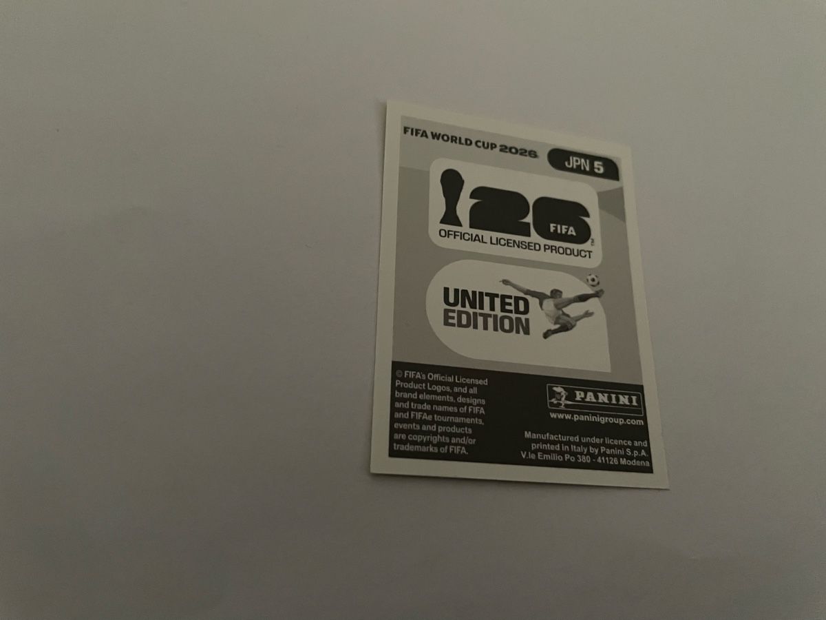 Panini Carte collezionabili: FIFA WM 2026 Junnosuke Suzuki JPN 5 – Nuovo (secondo la descrizione) da Winterthur venduto da Cobraforce 1