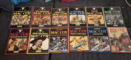 LOT MAC COY TOME 1 À 12 BD VINTAGE 1974 à 1984 WESTERN FR 