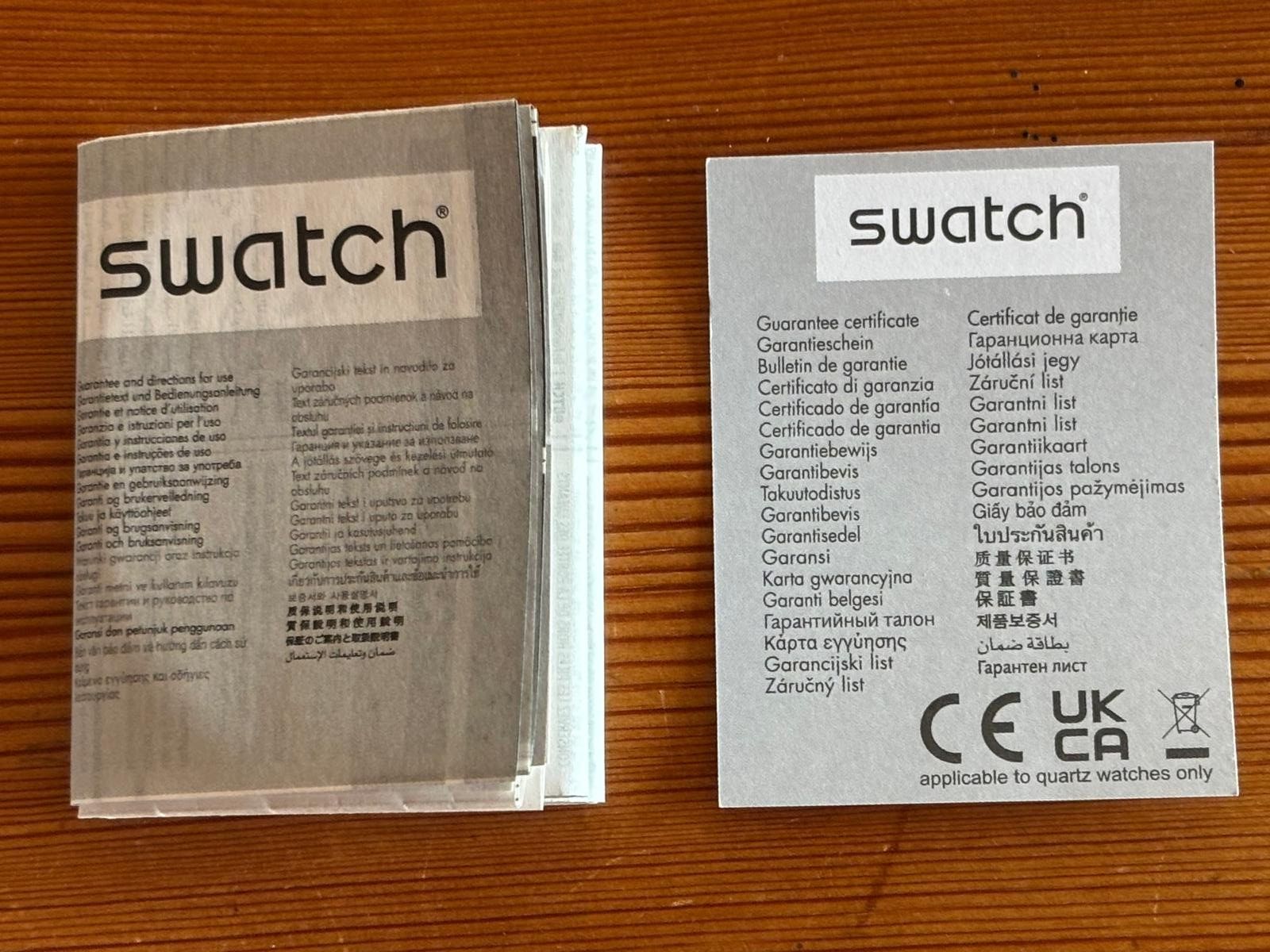 Swatch Orologi: Swatch Armbanduhr, Modell 2025 – Nuovo e nell'imballaggio originale da Zug venduto da NorgeNorgeNorge 4