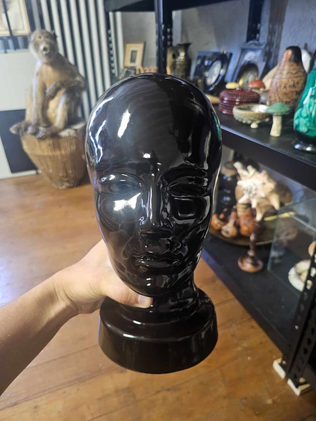 Skulpturen & Statuen: Tête à chapeau  West Germany Scheurich – Gebraucht aus Vicques von bep_zrq9 1