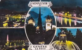 Souvenir de Genève la nuit  1952