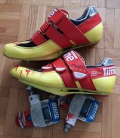 Ensemble chaussures + pédales + cales Time Cofidis vintage
