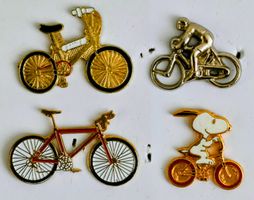 4  Pins  Fahrrad
