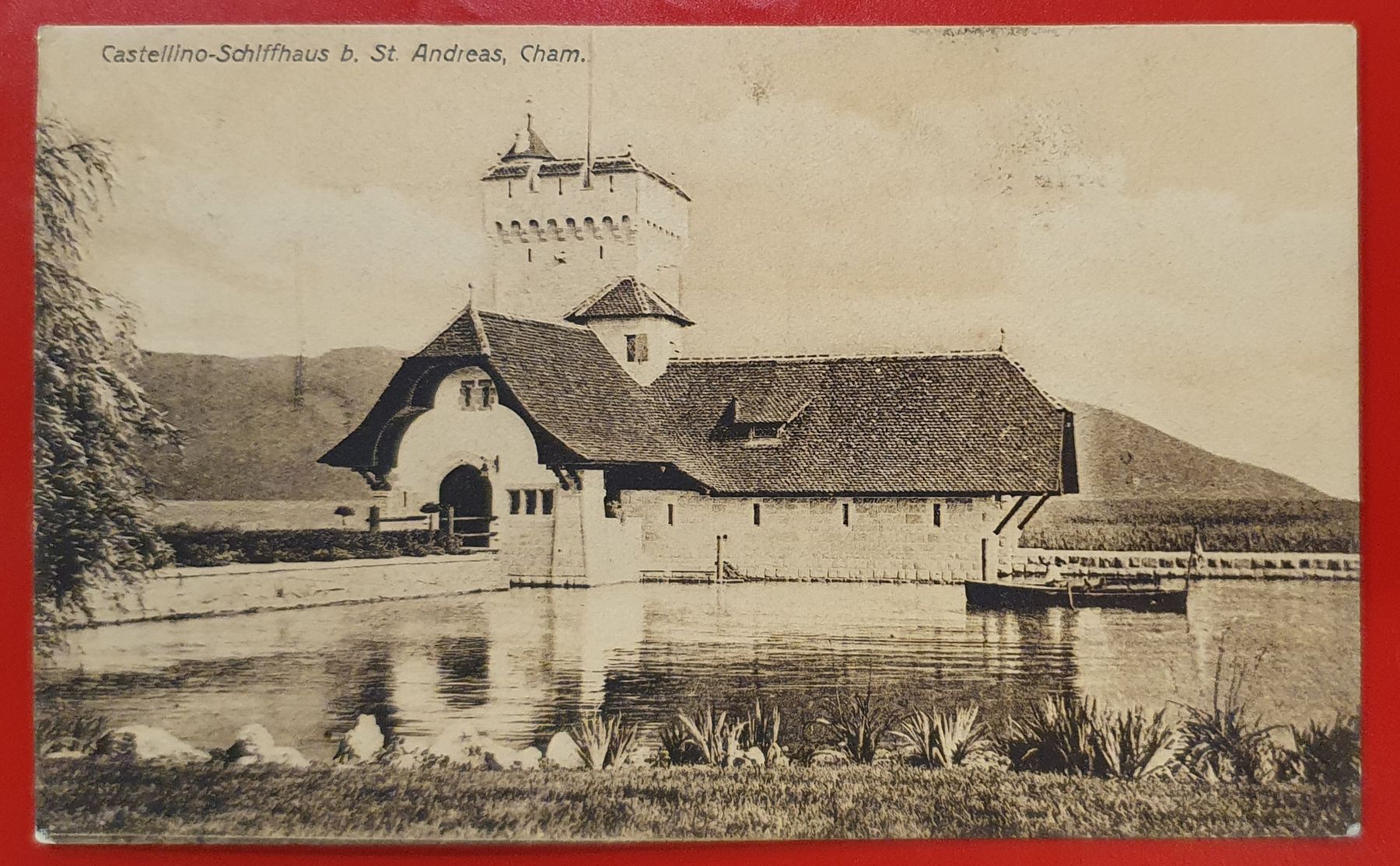 Ansichtskarten: 2 alte Ansichtskarten Schloss St. Andreas Cham – Gebraucht aus Kreuzlingen von Rschweiz1 2