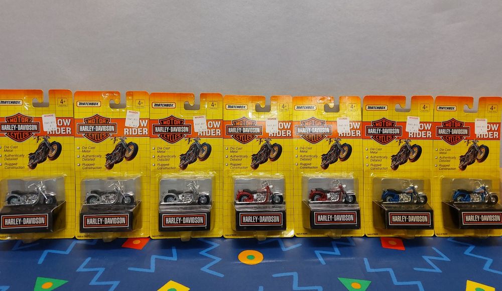 Matchbox 1992 Harley Davidson Di Cast Low Rider Motorcycle # (Neu ...