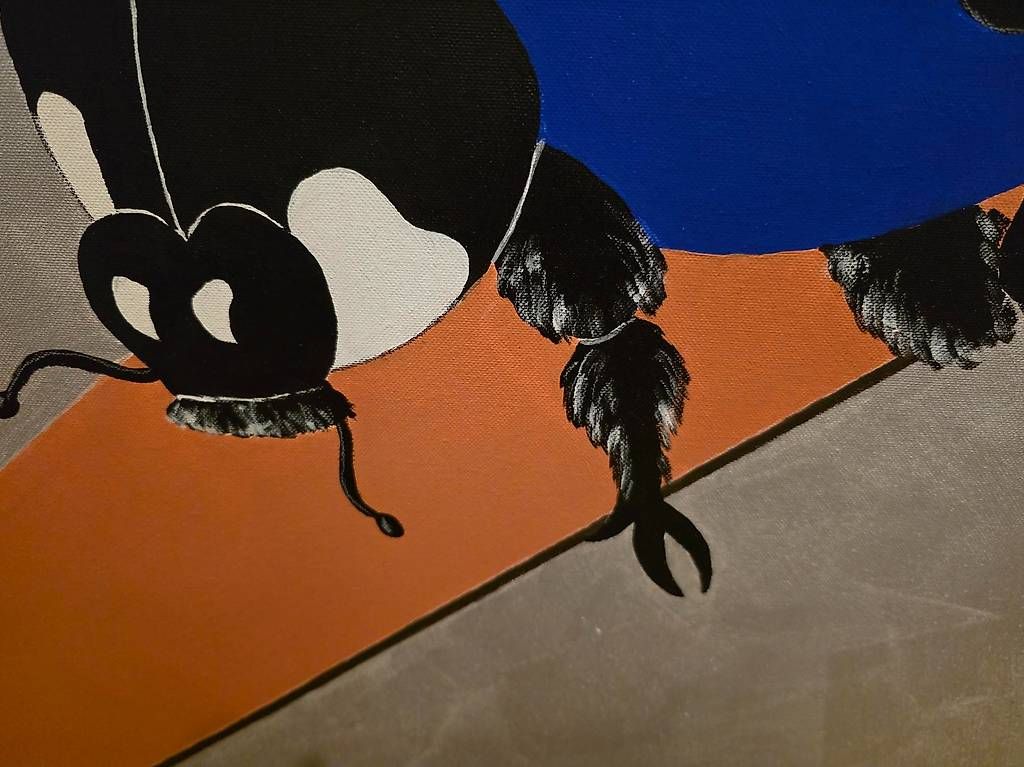 Gemälde: ACRYLBILD "THE BLUE ONE TERRACOTTA" – Gebraucht aus Zollikerberg von Doris11362 2