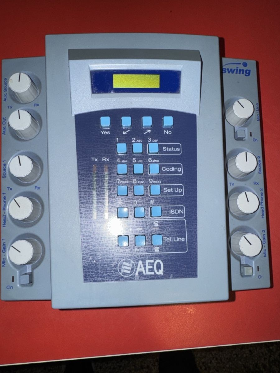 Amplificatori: AEQ Swing Audiokommunikationsgerät – Usato da Luzern venduto da JAYJAY-LEMMING