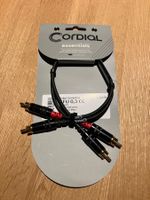 Câble double Cinch 30 cm Cordial