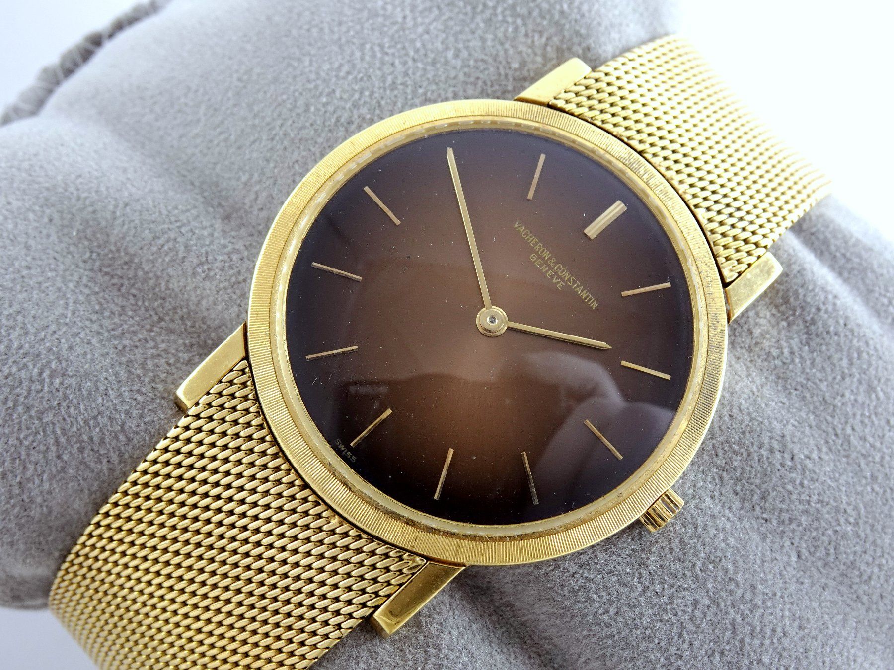 Vacheron Orologi: VACHERON CONSTANTIN ULTRA THIN 18K REF. 6351 HANDAUFZUG – Usato da Zürich venduto da SWISSTIMEARTS-AG 2