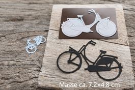 Neue Stanzschablone Velo / Fahrrad