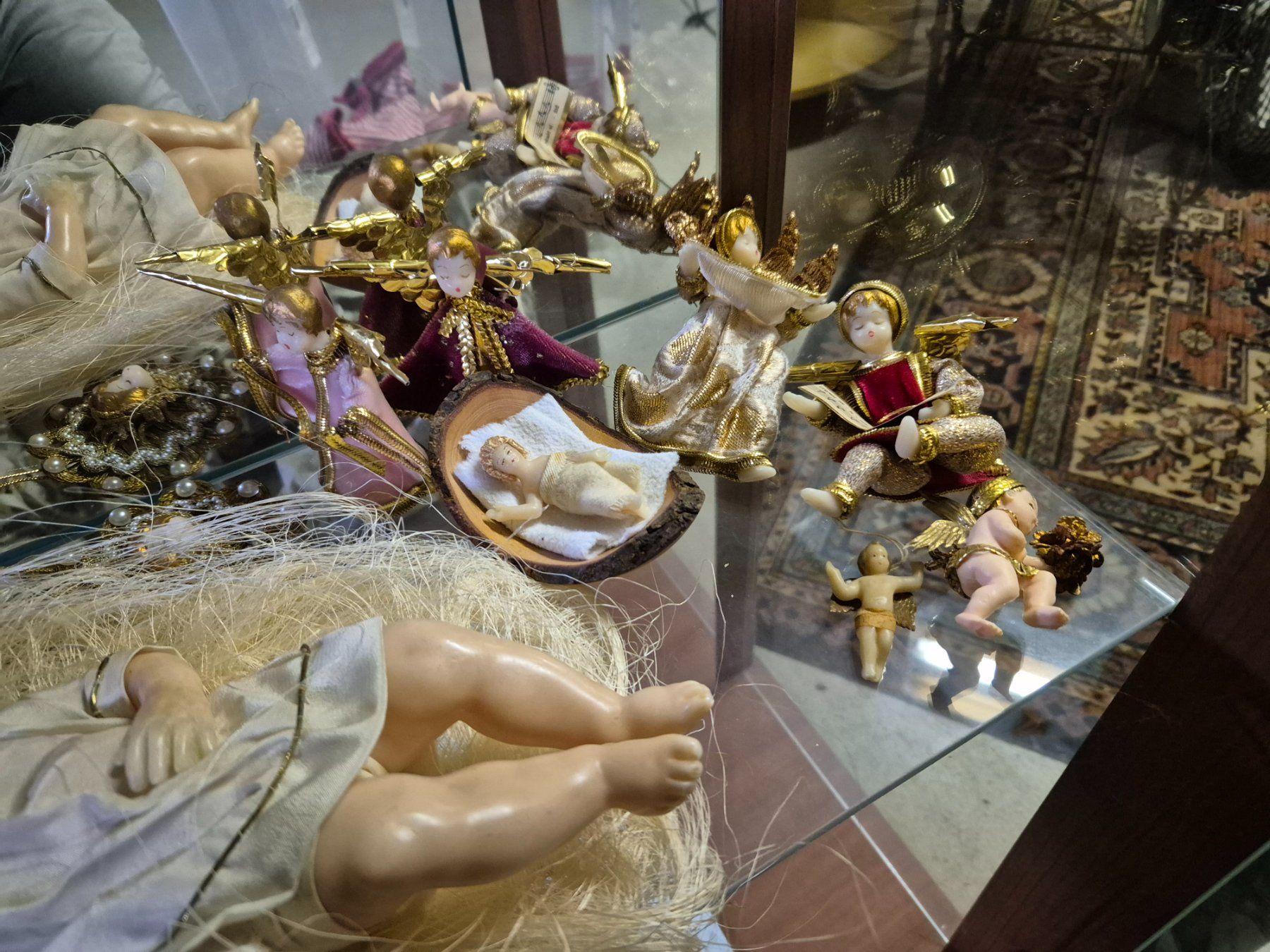 Statuette: Wunderschöne Wachs Baby und Engel – Usato da Berlingen venduto da jes_wx2r 3