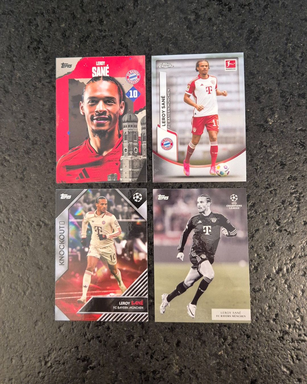 Topps Carte collezionabili: Leroy Sane - Bayern München - Topps – Nuovo (secondo la descrizione) da Burg AG venduto da Danoe