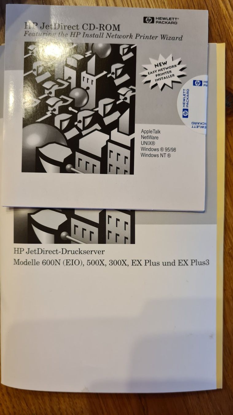 Hewlett Packard Stampanti: Drucker Server Typ: Jetdirect EX Plus P/N HP J2591 A – Nuovo (secondo la descrizione) da Winkel venduto da Heuresis 4