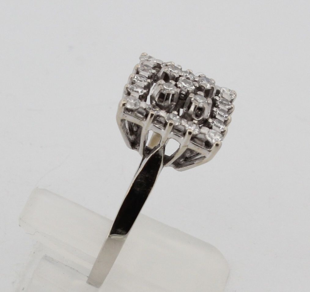 Anelli: 18K Gold Diamond Ring 4.89 g size 60 – Usato da Cham venduto da ppl_8lbl 8