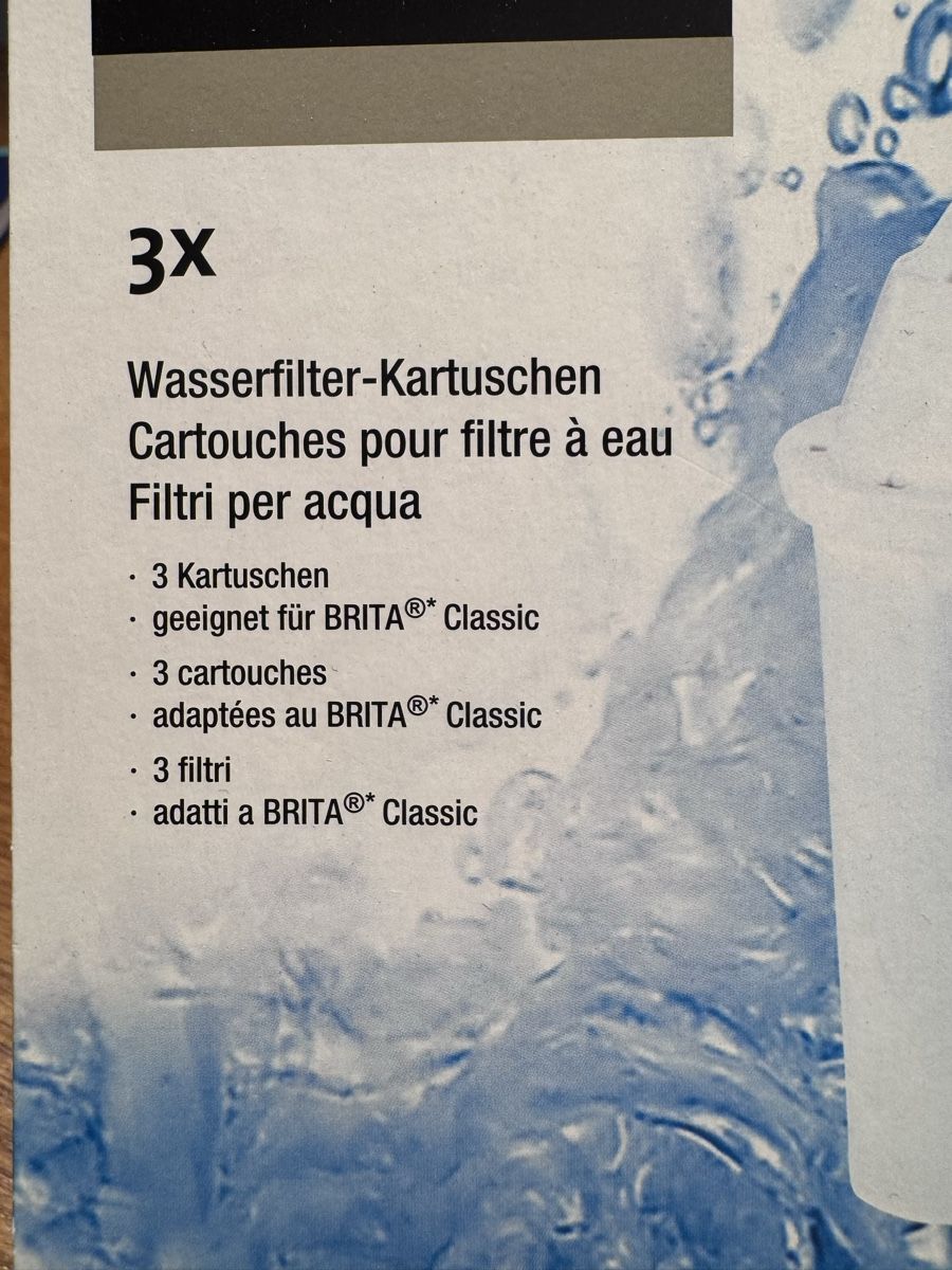 Migros Sanitari: 2x Migros Brita Wasserfilter-Kartuschen – Usato da Niederbüren venduto da Oetschli 4