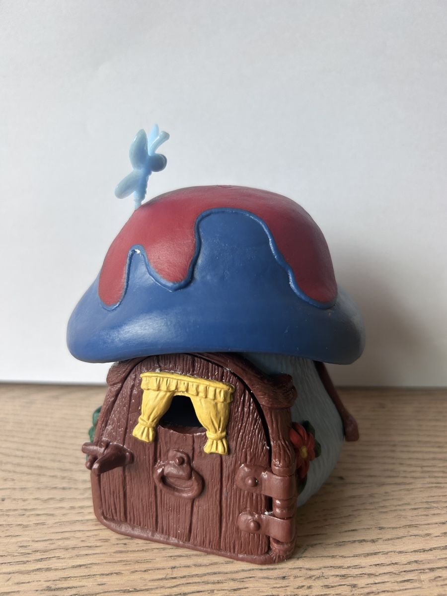 Schleich Statuette: Kleines Schlumpf-Haus blau – Usato da Dübendorf venduto da bka_yym5