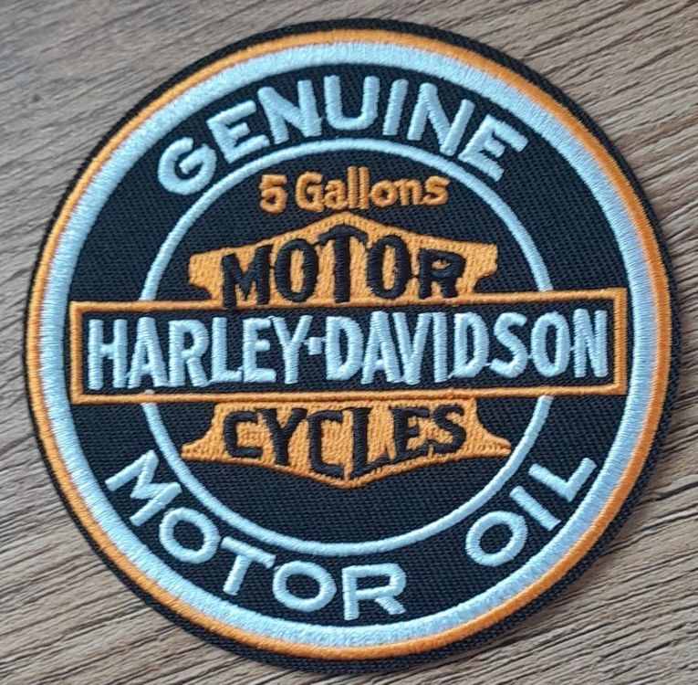 Patch Harley Davidson Motor oil 3