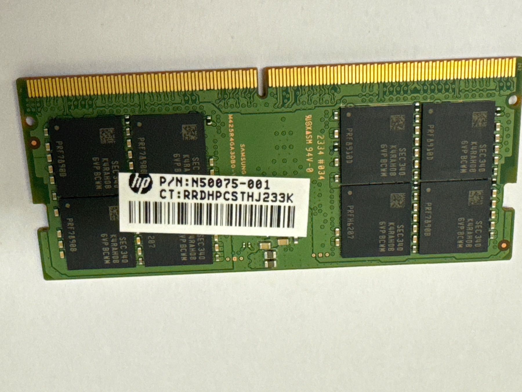 Samsung Mémoires / RAM: 32 GB ,PC5-5600b SODIMM, Samsung – D'occasion à Volketswil par fis_shx9 1
