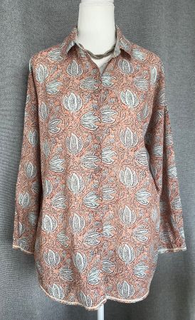 Nile Bluse aus Baumwolle Grösse S