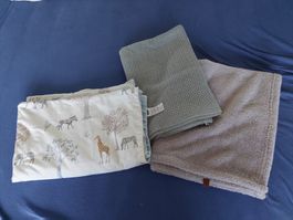 3 WICKELAUFLAGEN/DECKEN