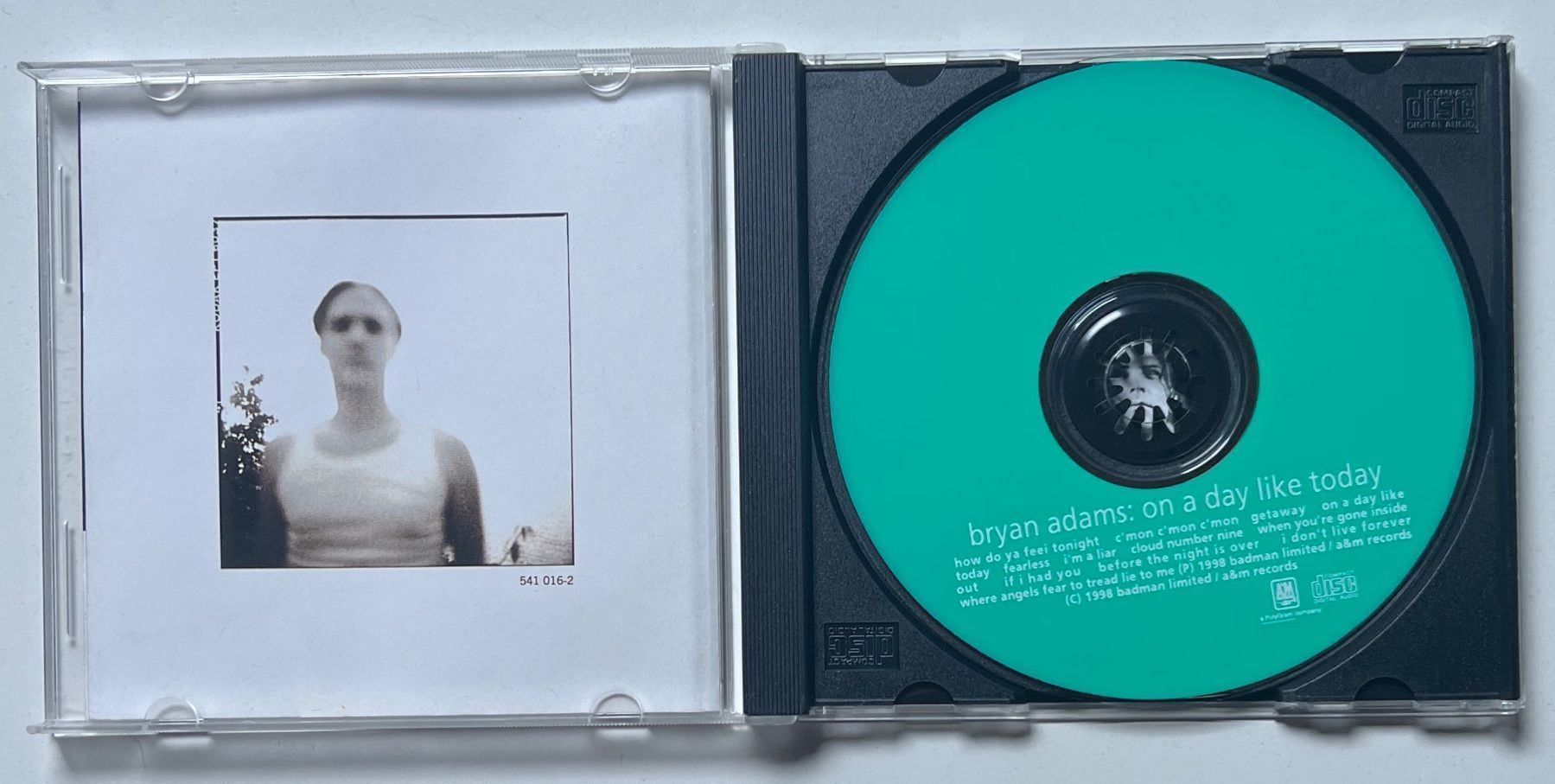 CDs: Bryan Adams / On A Day Like Today – Gebraucht aus Näfels von rottabi 2