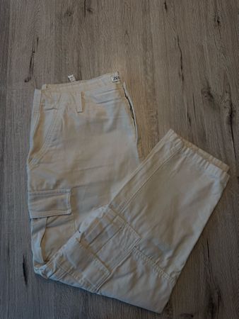 Cargohose Beige