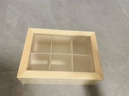 Scatola in legno Glorex con scomparti