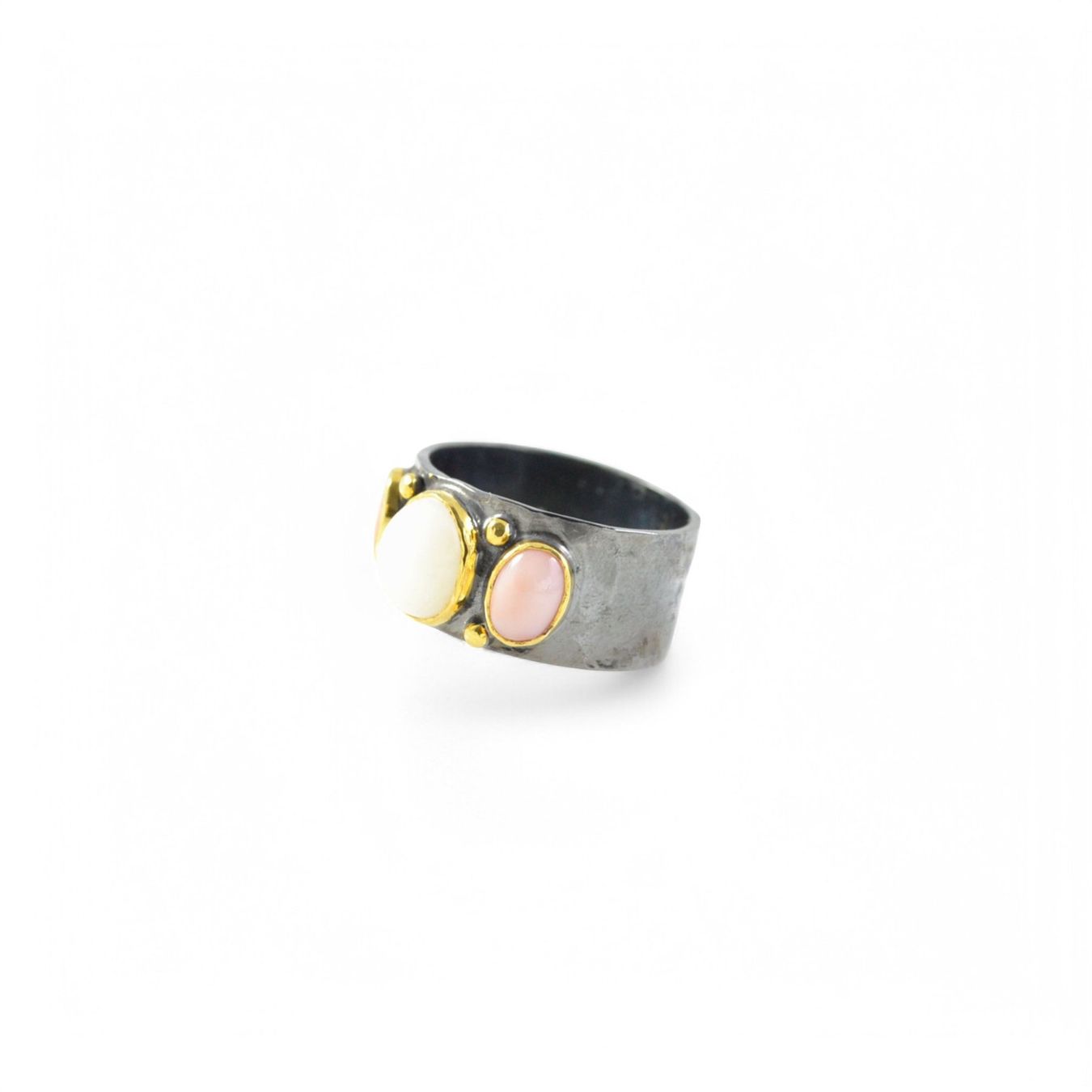 Ringe: Designer Ring mit Opal & Koralle – Neu und originalverpackt aus Meilen von Dilly_Archive 2