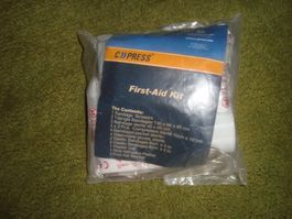 Erste Hilfe - First Aid Kit Tapes T-schere CPRESS Thermo Bag