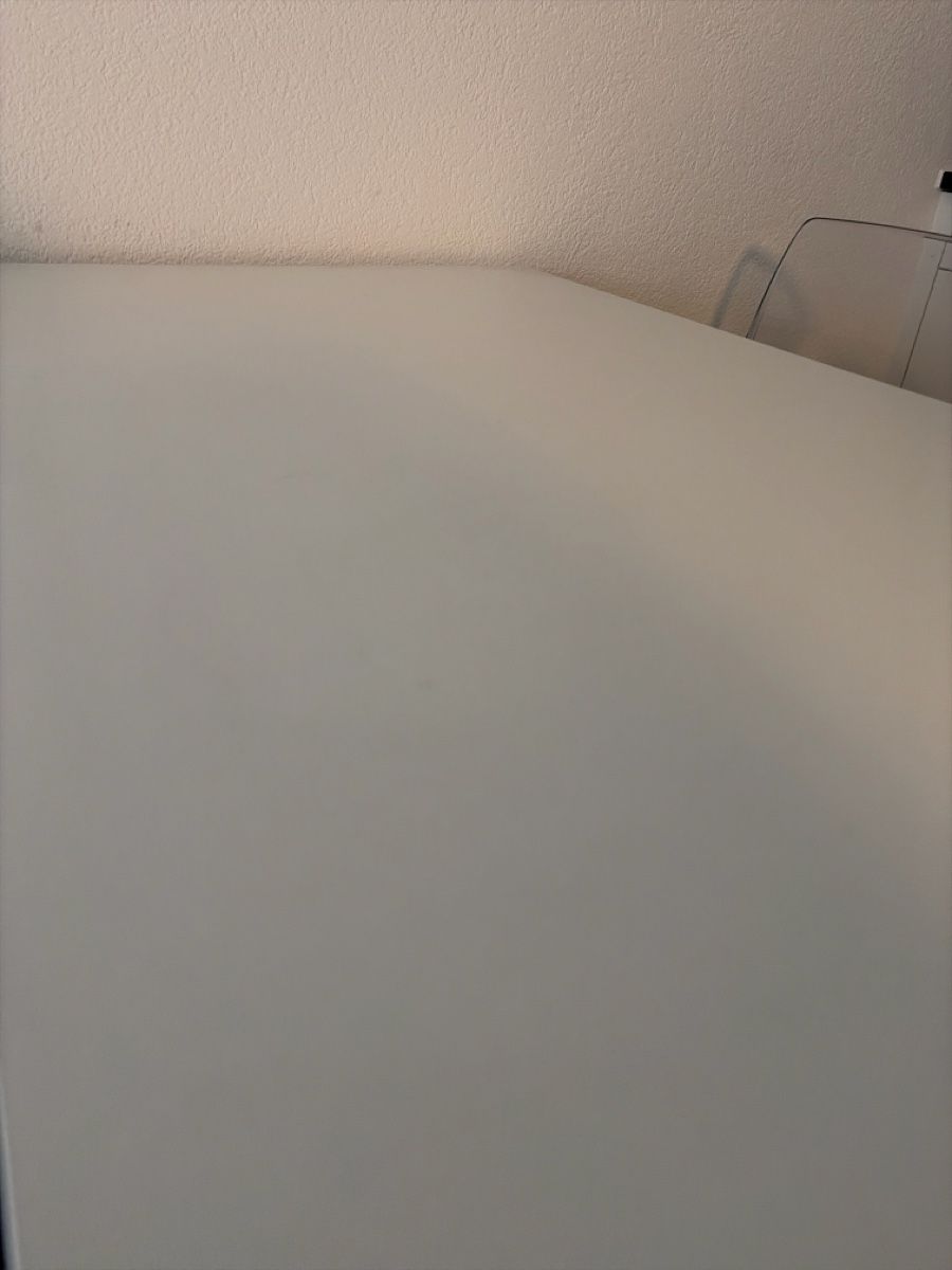 Ikea Tischset: Tisch mit Stühlen 75x125 transparent Kunststoff  – Gebraucht aus Einsiedeln von vad_65bf 1