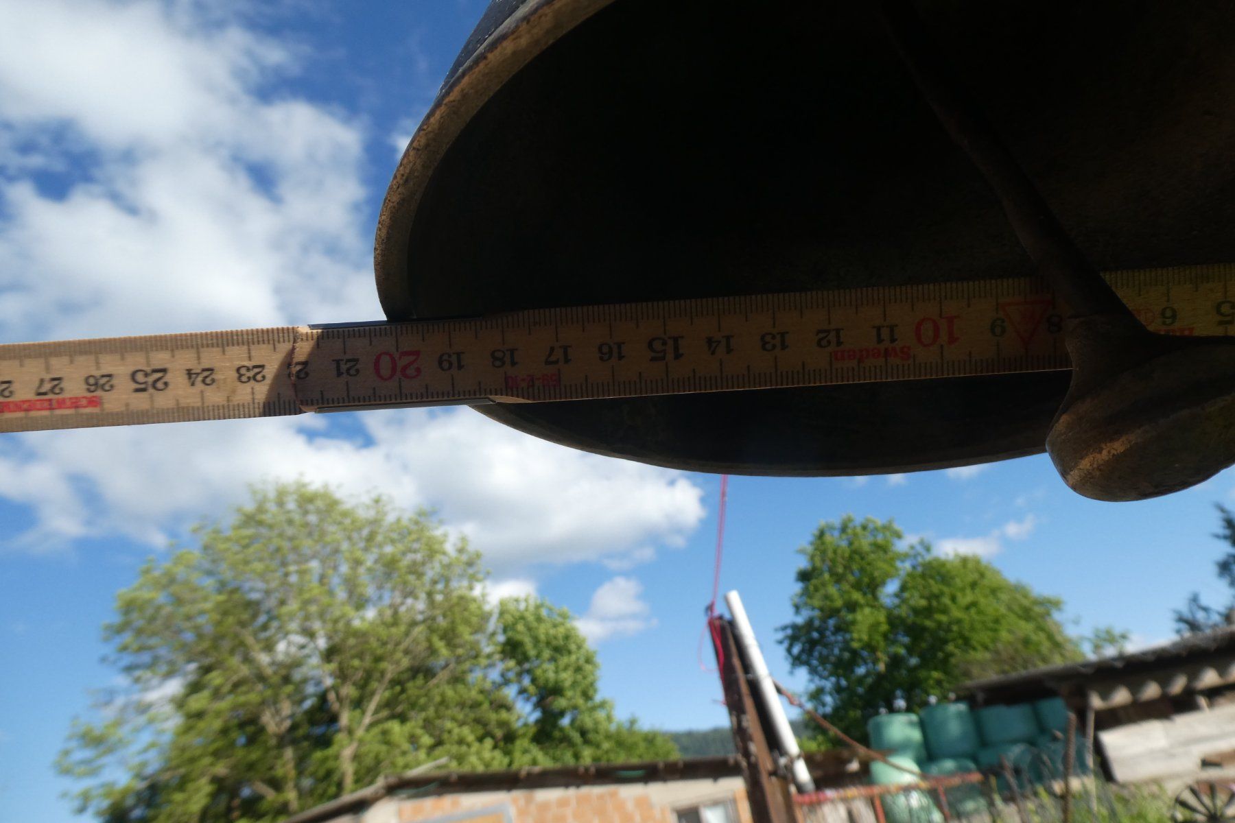 Campanacci mucche: Cloche Rohrbasser .Chatel ST denis – Usato da Fontaines NE venduto da monloisir 4