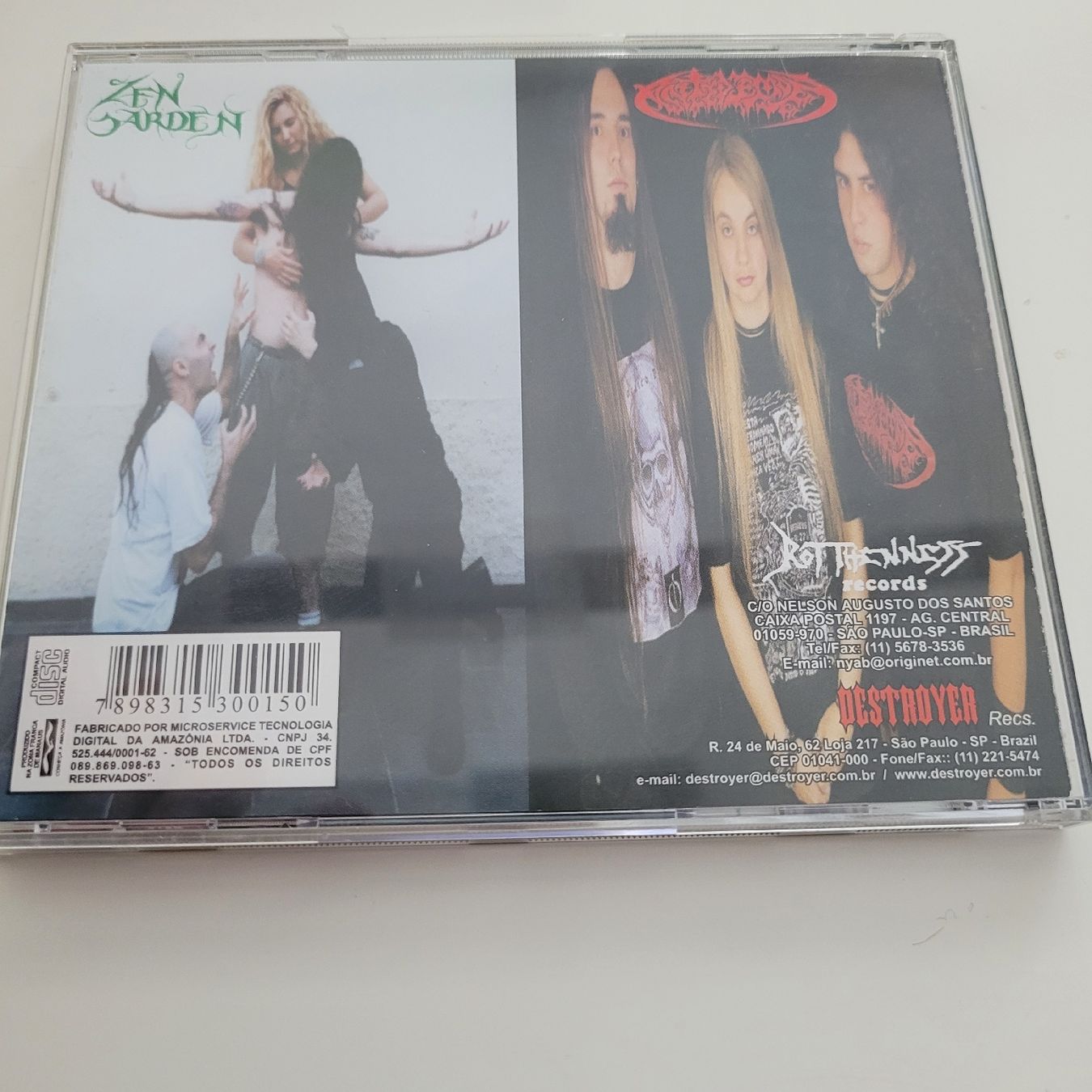 CDs: Antidemon / Zen Garden - Barad – Gebraucht aus Münsingen von Drachenwurst 1