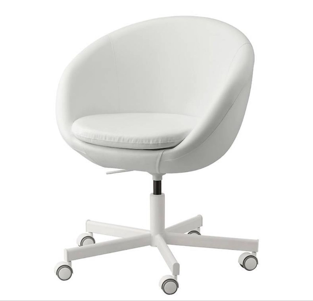 Ikea Stühle: Bürostuhl weiss Kunstleder  – Gebraucht aus Steffisburg von lauraview