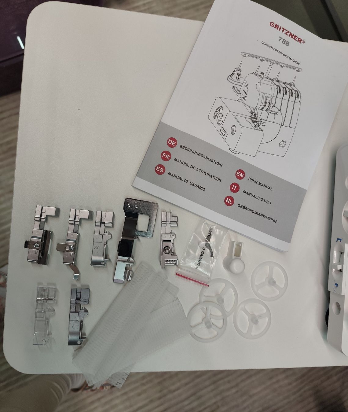 Macchine da cucire: Overlock Gritzner 788 – Usato da Dussnang venduto da Rosenfee50 5