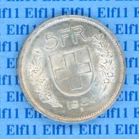CHF___5.00 1954 unz 5 Franken