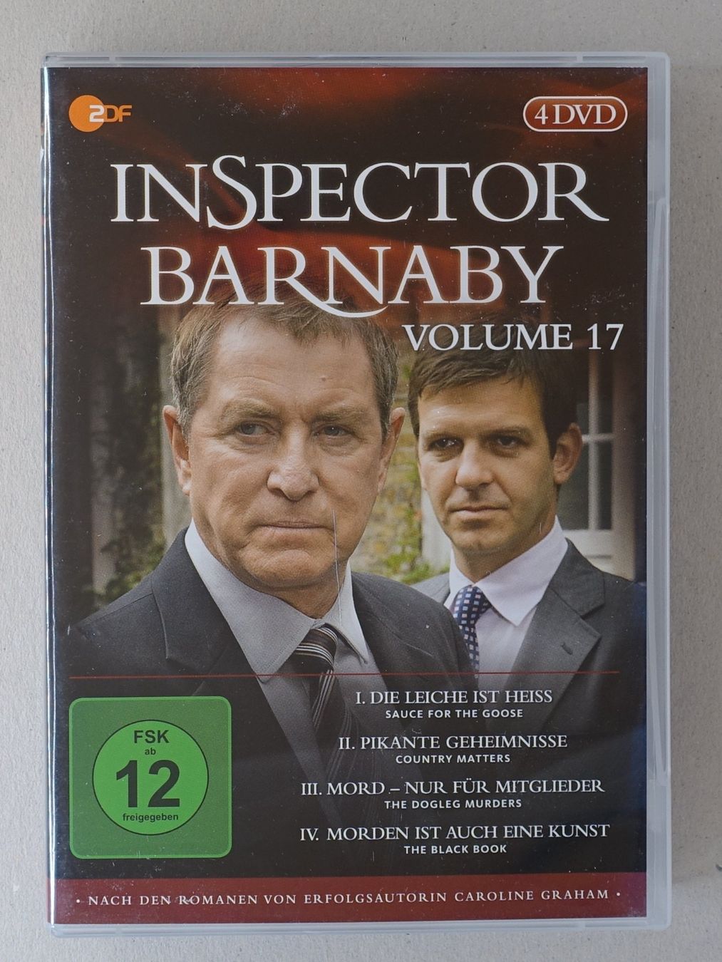 Alle DVDs: Inspector Barnaby Vol. 17 (4 DVDs) – Gebraucht aus Sessa von fraenklishop