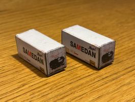 L2138: Container Samedan, aus Spezialkarton (Spur N)