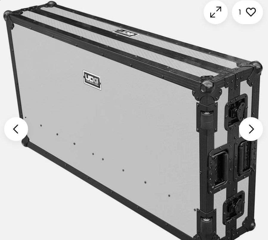 Tische: UDG Ultimate Flight Case Portable Z-Style Dj Table White – Neu (gemäss Beschreibung) aus Hergiswil NW von SF69 2