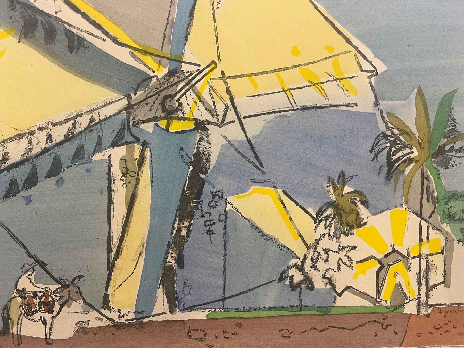 Arts picturaux & lithographies: Max HEGETSCHWEILER (1902 - 1995), Handsigniert – D'occasion à Brüttisellen par Betty_1972 2
