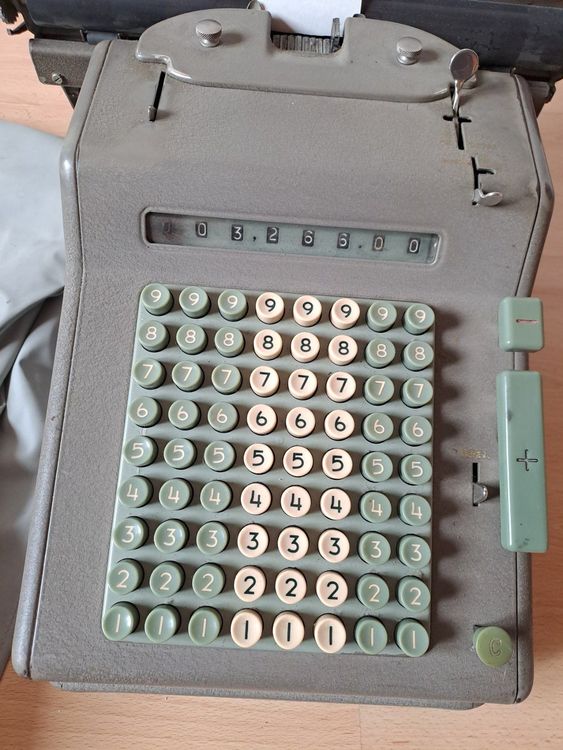 Tutte le macchine: National Buchungsmaschine, Vintage Rechenmaschine Rarität! – Usato da Andwil TG venduto da Natur5 8