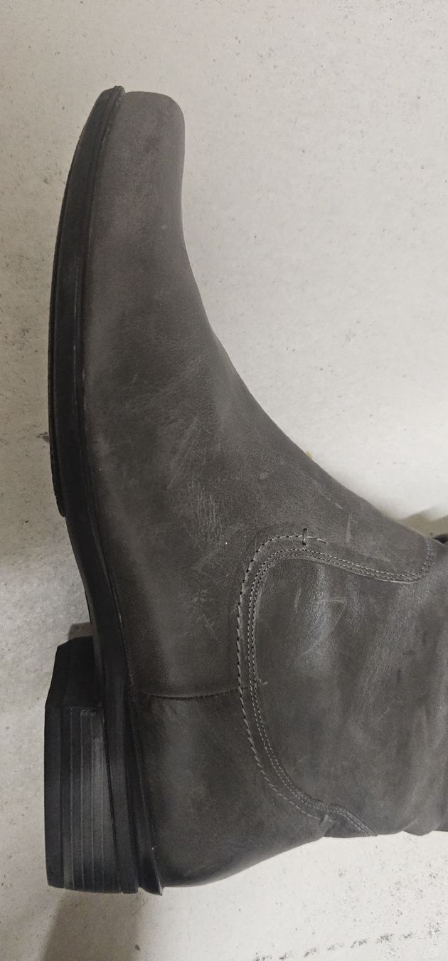 Scarpe da donna: Durea Lederstiefel Grau Grösse 40,5/41, Schaftweite S – Usato da Horgen venduto da ste_sy7h 1