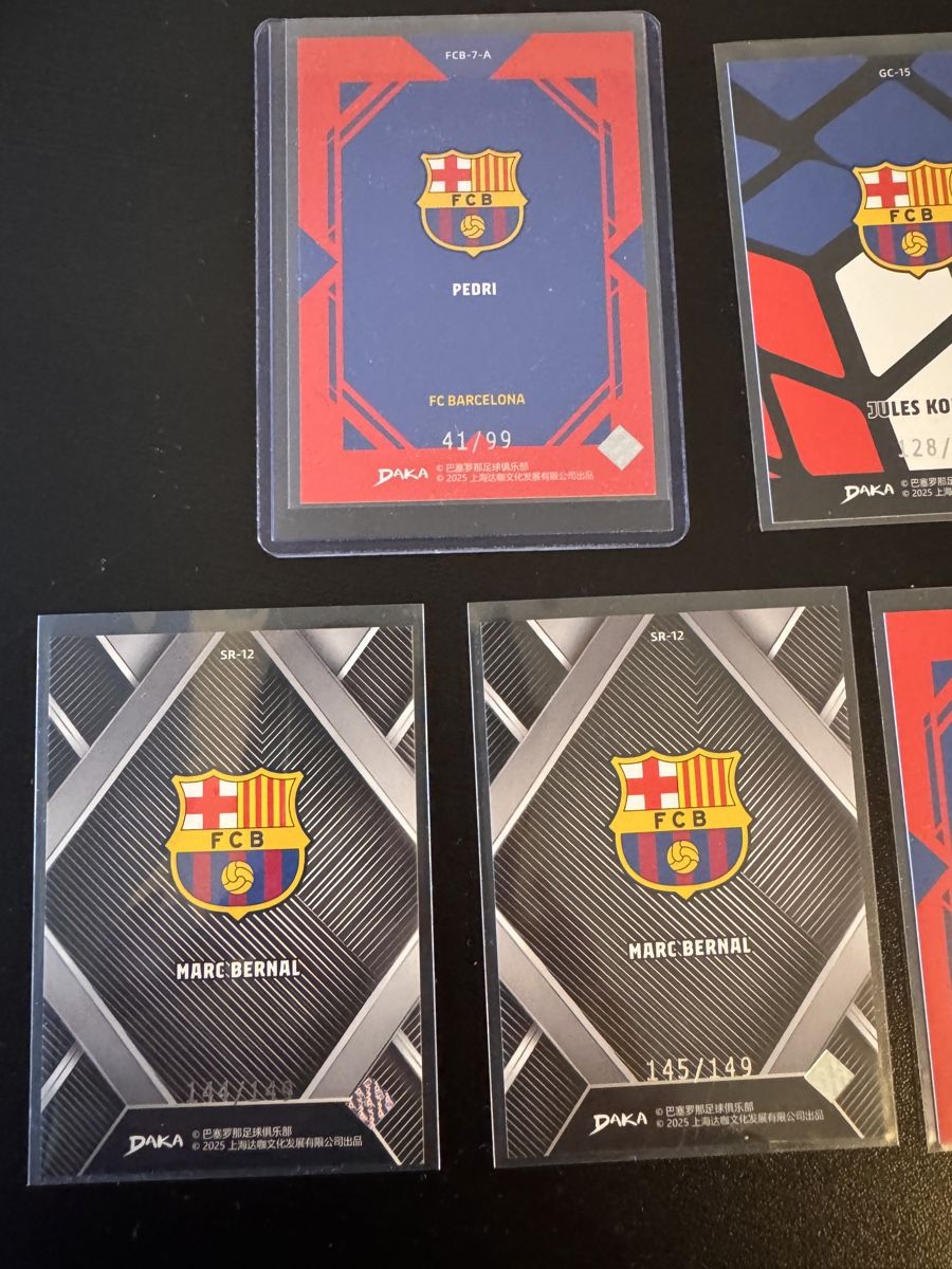Sammelbilder & Trading cards: Barcelona Daka nummerierte Sammelkarten – Neu (gemäss Beschreibung) aus St. Moritz von PauloM98 1