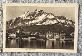 ANSICHTSKARTE LUZERN BAHNHOF