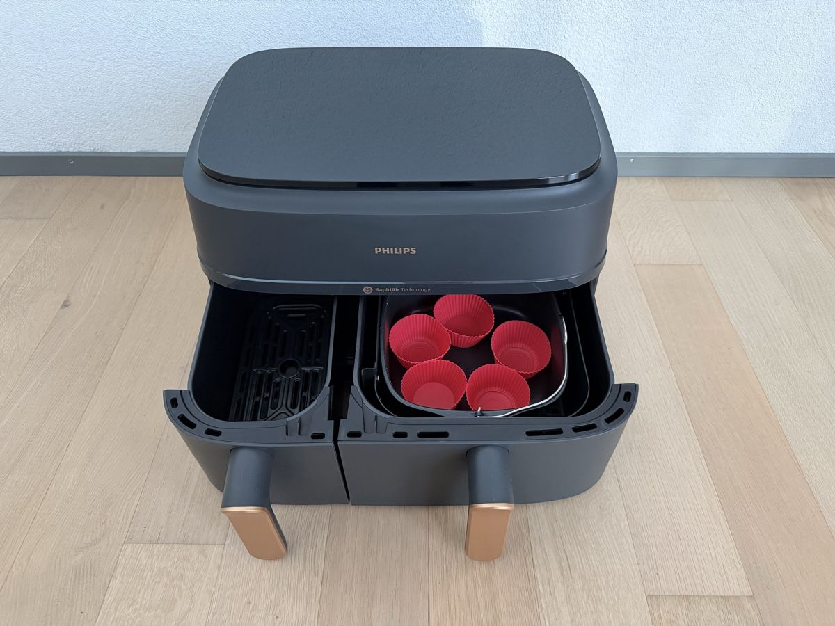 Philips Elettrodomestici da cucina: Philips Airfryer Dual Basket + Backformen + Backpapier – Usato da Dübendorf venduto da fre_bn6f 1