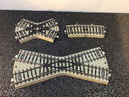 MODELL MÄRKLIN  H0 KREUZUNG 5147-5211-5114